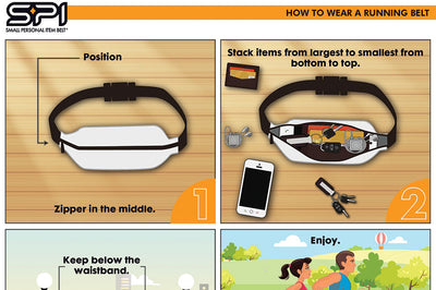 How to Wear a Running Belt Bag