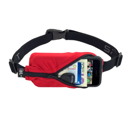 Red with Black Zipper - SPIbelt