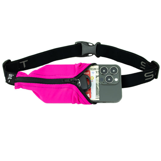 Fuchsia with Black Zipper - SPIbelt