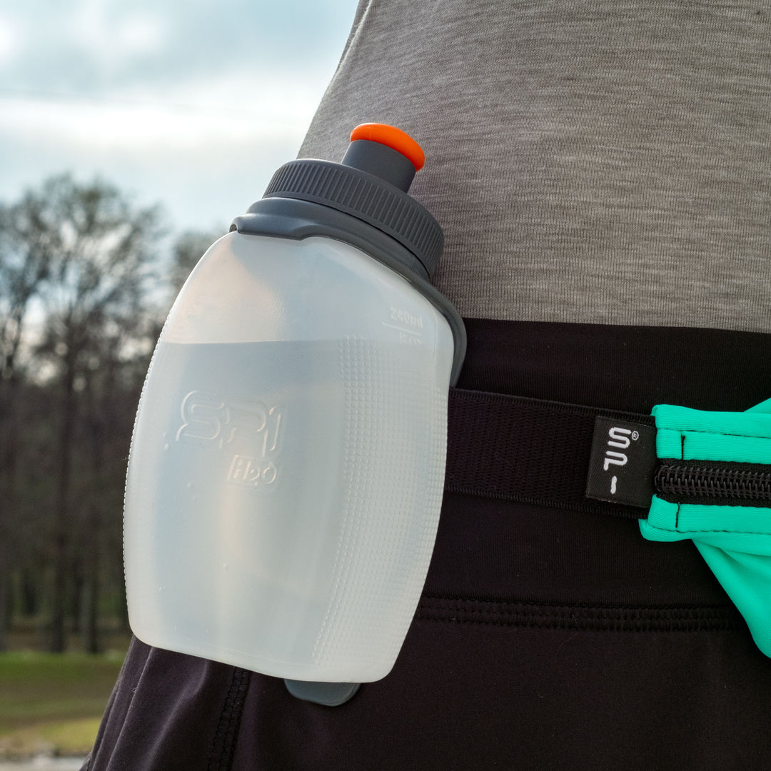 Nike running belt water bottle best sale